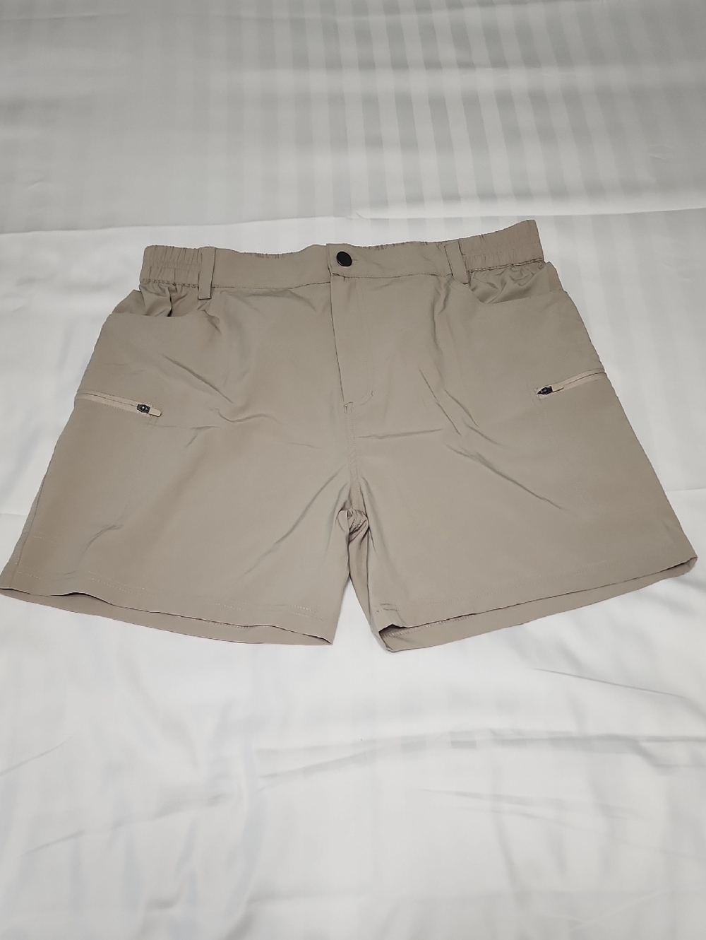 Women's Lightweight Tan Active Shorts